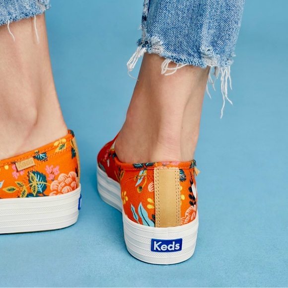 Keds x Rifle Paper Co. Triple
Decker Sneakers - Picture 10 of 12